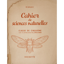 Cahier de sciences naturelles. Classe de cinquième.
