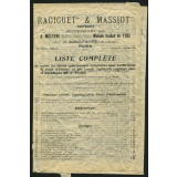 Liste complète de toutes les Séries spécialement composées pour conférences et cours d'Adultes et des Livrets explicatifs contenus dans le Catalogue 68 (4e édition).