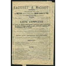 Liste complète de toutes les Séries spécialement composées pour conférences et cours d'Adultes et des Livrets explicatifs contenus dans le Catalogue 68 (4e édition).