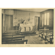 Externat Sainte-Agnès. Angers. 1926-1927. La Chapelle.