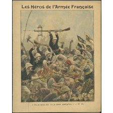 Le Sergent Bobillot au siège de Tuyen-Quan (1885) - Les Héros de l'Armée Française. N°16.