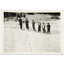 La section féminine et la section scolaire de ski d'école.