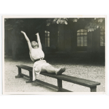 Leçon de danse. 