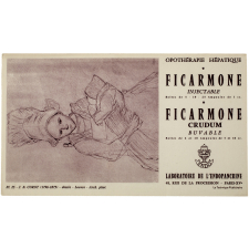 Buvard publicitaire. Corot - dessin. Ficarmone.