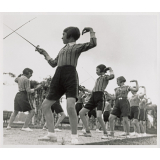 Exercices de posture au fleuret féminin