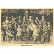 Externat Sainte-Agnès. Angers. 1926-1927. Septième et Huitième cours.