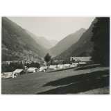 Camp du Cerous (fillettes). Camps vacances du T.C.F. à Cauterets.