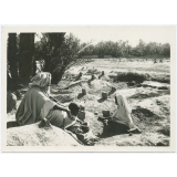 Nefta. Cimetière dans l'Oasis.