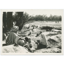 Nefta. Cimetière dans l'Oasis.