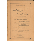 Solfège scolaire.