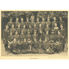 Externat Sainte-Agnès. Angers. 1926-1927. Deuxième cours.
