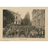 Externat Sainte-Agnès. Angers. 1926-1927. La cour de récréation
