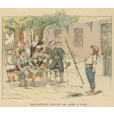 Les Tribulations de M. Bobèche. Une façon amusante d'apprendre l'histoire. Album contenant de nombreuses gravures en couleurs et en noir.