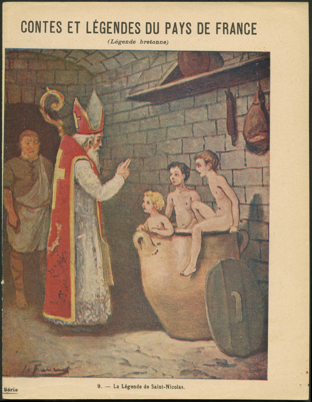 La Légende de Saint-Nicolas - Contes et légendes du pays de France. 2ème série n°9.
