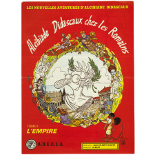 Alcibiade Didascaux chez les Romains. Plaquette publicitaire.