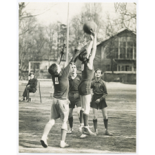Partie de basket. 