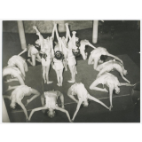 Leçon de danse. 
