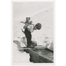 Jeune skieur (Suisse).