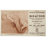 Buvard publicitaire. Corot - Dessin. Bifacton.