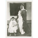 Si Ahmed Bey, Caïd de T'Kout, et son Fils.