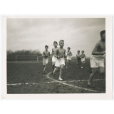 Entraînement au stade : course à pied. 