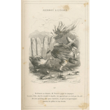 Pierrot à l'école.