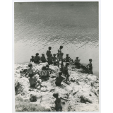 Au bord de la mer. 