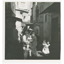Scène de rue. 