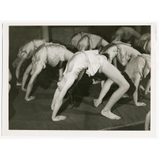 Leçon de danse.