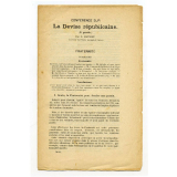 Conférence sur la Devise Républicaine (3e partie). Fraternité. 