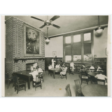 Bibliothèque d'enfants, Amérique.