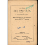Solfège des Solfèges - Nouvelle Édition du Solfège pour voix de Soprano, augmentée d'un grand nombre de leçons d'auteurs anciens et modernes - Volumes 2C.
