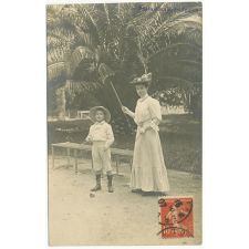 Partie de diabolo.