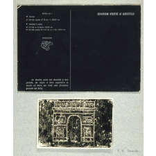 Recueil de travaux d'élèves. Gravures de cartes à gratter.