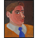 Autoportrait d'élève. 