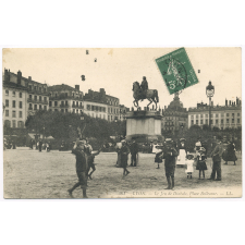 461 - Lyon - Le Jeu de Diabolo, Place Bellevue.