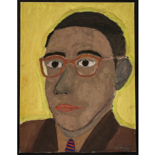 Autoportrait d'élève. 