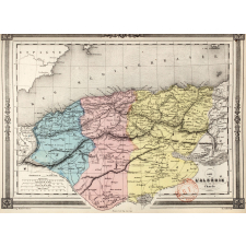 Atlas illustré destiné à l'enseignement élémentaire. 48 cartes.