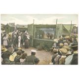 14 -Berck-Plage - Théâtre guignol sur la plage.