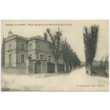 Magny-en-Vexin - Ecole des Garçons et Boulevard de la Digue.