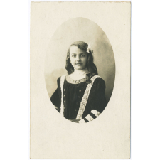Portrait de fillette.