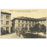 Asnières - Institut Départemental des Sourds-Muets et Sourdes-Muettes - Un coin de l'Ecole des Garçons.