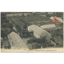 3 - Meslay - Pensionnat St-Joseph et Boulevard des Ecoles.