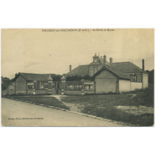 Bailleau-sous-Gallardon (E.-et-L.) - La Mairie et Ecoles.