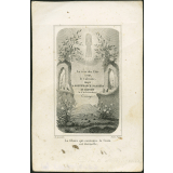 Image religieuse. La Gloire qui couronne la Croix est éternelle.