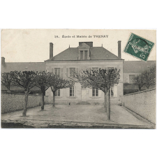10 - Ecole et Mairie de Thenay.