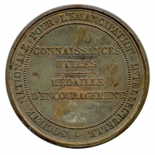 Médaille d'encouragement de la Société Nationale pour l'Émancipation Intellectuelle. 