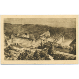 Collège de Juilly (Seine-&-Marne) - Vue aérienne du Nord-Ouest.