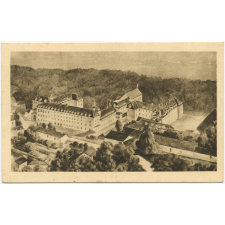 Collège de Juilly (Seine-&-Marne) - Vue aérienne du Nord-Ouest.