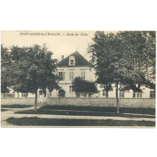 Fontaines-les-Chalon - Ecole des Filles.